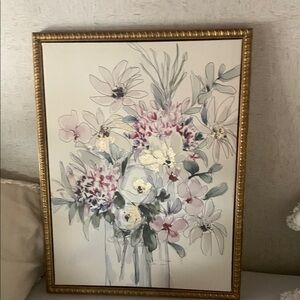 Wall art‎ Floral golf frame golf leaf home decor